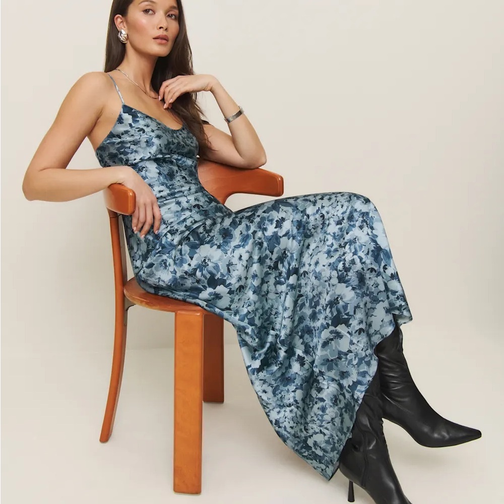 Reformation Parma Silk Maxi Dress Size 6